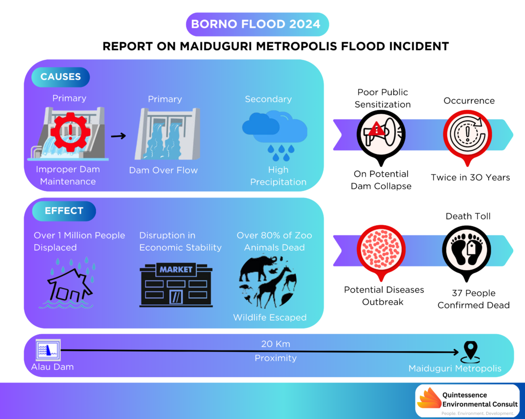 Flooding in Maiduguri, Borno State: A Complex Interaction of Natural and Human Factors